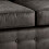Snugg Furniture (Black) Swiss Suede Leather Corner Sofa 4
