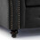 Snugg Furniture (Black) Swiss Suede Leather Corner Sofa 5