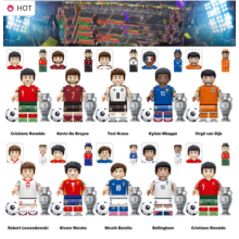 10pcs World Cup football stars building block minifigures Kid Gift Toy