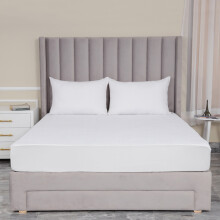 (Super King: 180X200 cm) Waterproof Terry Towel Mattress Protector Soft Breathable & Hypoallergenic Cover All Bed Size