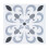 Living And Home 10Pcs Floral Pattern Self Adhesive PVC Flooring 20*20cm 3