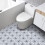 Living And Home 10Pcs Floral Pattern Self Adhesive PVC Flooring 20*20cm 2