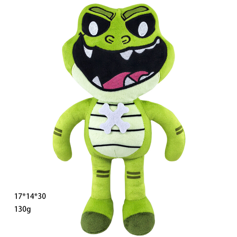 Bonxaif (Gator) Nightmare Critters Game Periphery Plush Toy Stuffed Doll Decoration Kids Gift