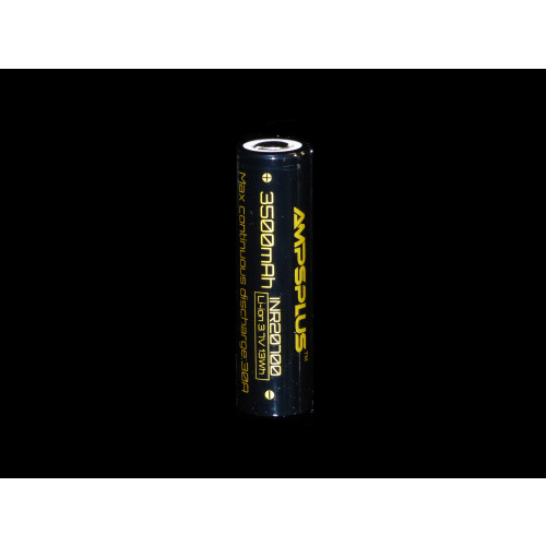 2x Ampsplus 20700 3500mAh 30A 3.7V Batteries + Case 2