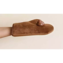 Self Tanning Mitt Glove Fake Tan Tanning Glove w/ Anti-Slip Streak Free - Brown
