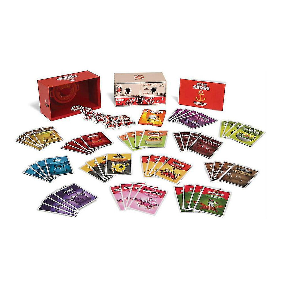 You've Got Crabs Board Game Card