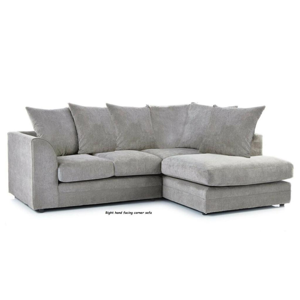 Snugg Furniture (Right Hand Corner, Beige) Chelsea Corner Sofa -Grey-Beige Not,Specified