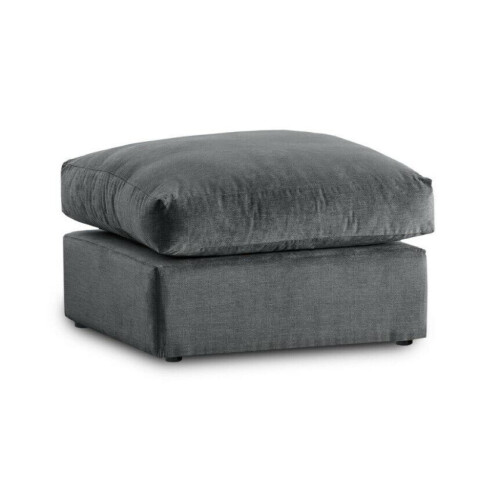 Snugg Furniture (Footstool, Grey) Chelsea Corner Sofa -Grey-Beige