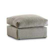 (Footstool, Beige) Chelsea Corner Sofa -Grey-Beige