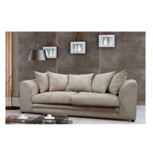 (3 Seater, Beige) Chelsea 3 Seater and 2 Seater Sofa Grey-Beige