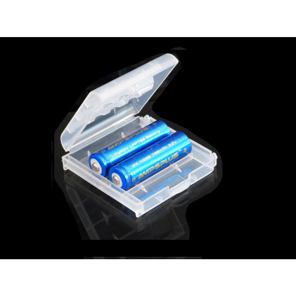 2X 14500 3.2V 700Mah Rechargeable Battery Solar Light 7393659047544