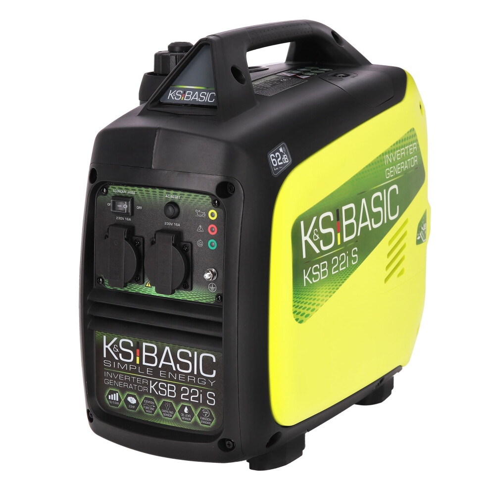 Inverter generator KSB 21i S K&S Basic 2000W economy mode