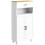 Homcom HOMCOM Kitchen Cupboard Storage Cabinet with Drawer, Countertop, White 9