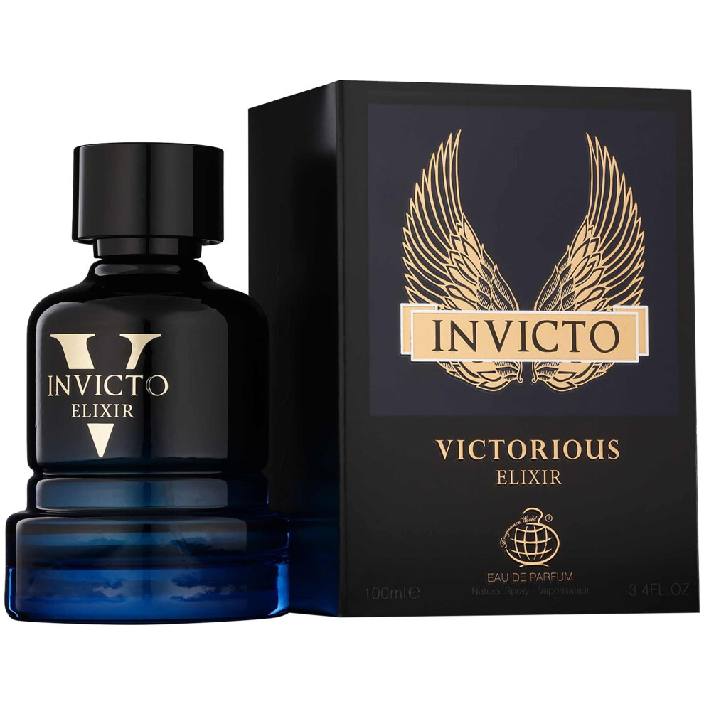 ??S??? ?????T?? Fragrance World Invicto Elixir Edp Perfume 100Ml