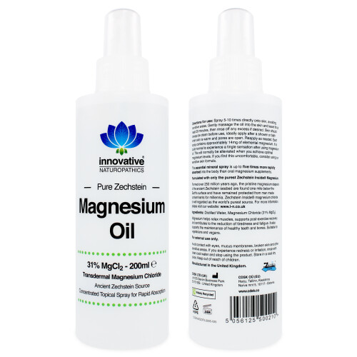 Magnesium Chloride, Ancient Zechstein Source, 200ml Spray 2