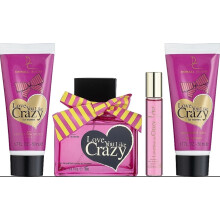 4 Piece Fragrance Perfume Gift Set For Her Love You Like Crazy