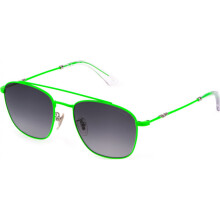 Lunettes de Soleil Police SPL996 55/19/145 Shiny apple green Stainless steel MAN SPL996