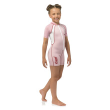 Cressi Kids Swimsuit Short Short Sleeve Pink S
