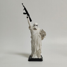 (PAS DE BOÎTE DE DÉTAIL) Star Wars Freedom Fighter PVC Action Figure Guerrier Pacifique Anime Figure
