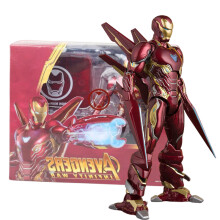 (MK50-With Box) Iron Man MK50 SHFiguarts légende Nano métal KAIYODO YAMAGUCHI Tony Stark figurine d'action
