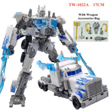 (TW-1022A avec arme) nouveaux jouets de Transformation de 18CM film 7 Robot voiture modèle militaire