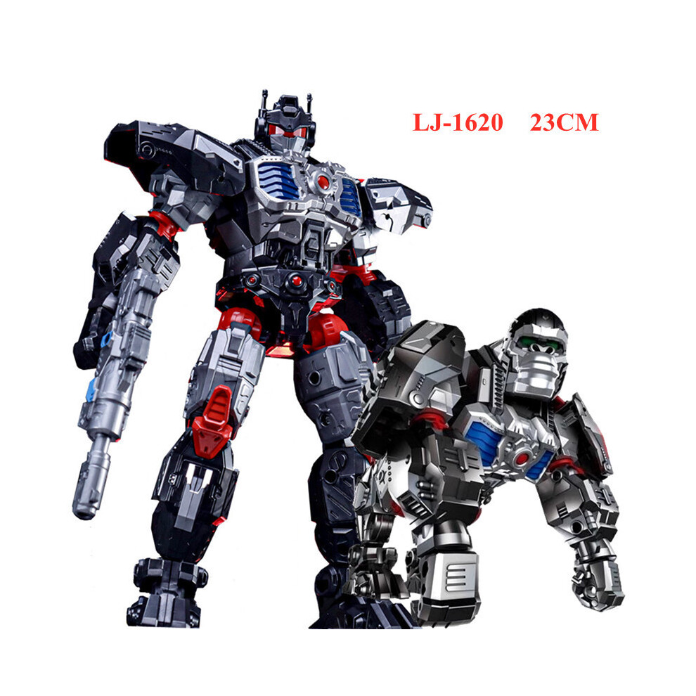 Jouets de film de Transformation (23CM LJ-1620) 18CM, camion de pompier, voiture Robot magnifiquement