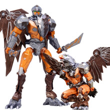 (23 CM LJ-1626) nouveaux jouets de Transformation 18 CM film 7 Robot voiture modèle militaire SS56 figurines