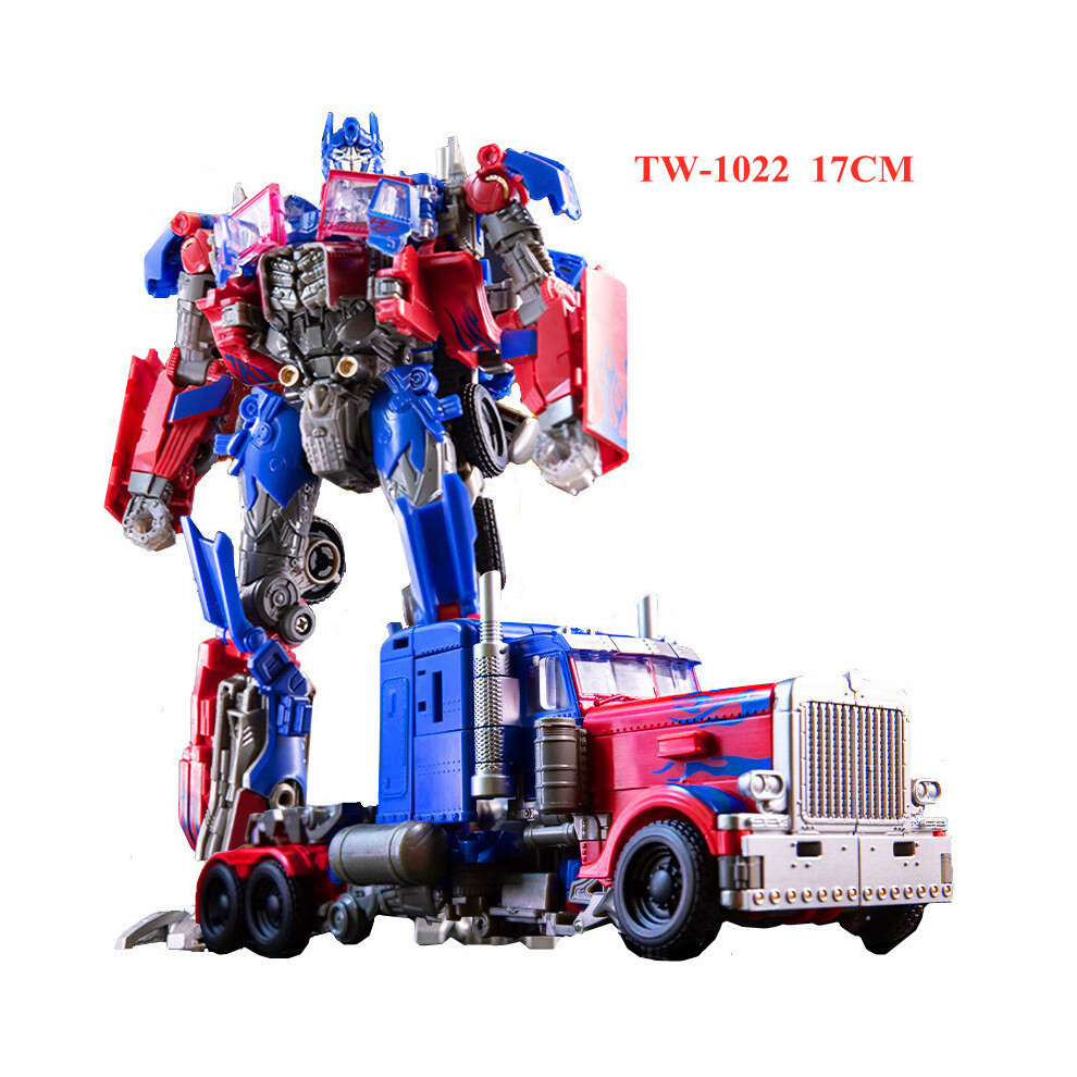 (17 CM TW-1022) 18 CM Transformation film jouets camion de pompier magnifiquement peint KO série SS61