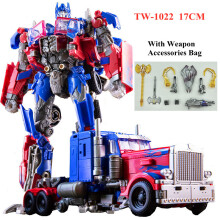 (TW-1022 avec arme) nouveaux jouets de Transformation de 18CM film 7 Robot voiture modèle militaire