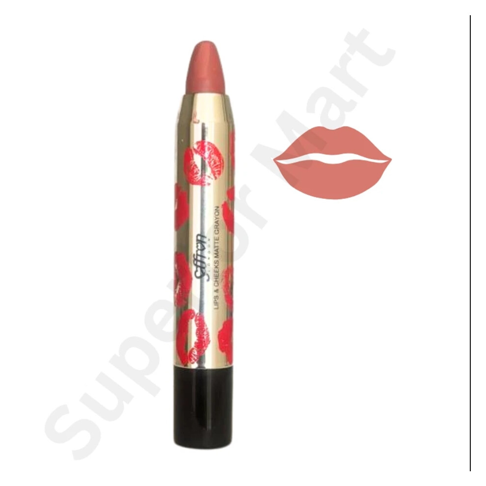 Saffron Matte Lip Crayon Cheek Crayon Lip & Cheek Matte Crayon-01