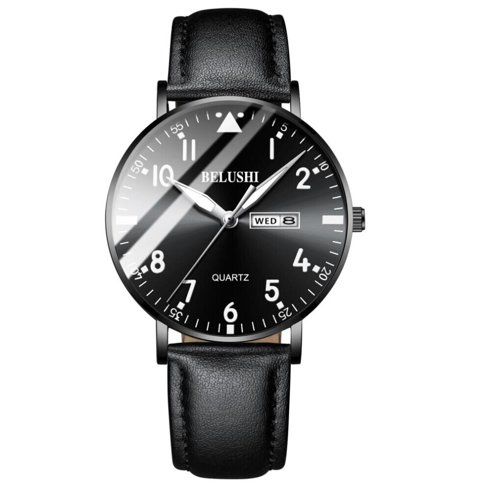 (Noir) Nouveau bracelet tendance ultra fin en maille d'acier inoxydable pour homme, marque de luxe,