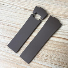 (brun -25mm) 25*12mm Svart Brun Blå Vattentät Silikon Gummi Armband Armband Armband Bälte