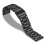 (Black -20mm) 16/18/20/22/24mm Quick Release Replacement Watch Band, High Quality Solid Stainless Steel 1