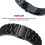 (Black -20mm) 16/18/20/22/24mm Quick Release Replacement Watch Band, High Quality Solid Stainless Steel 4