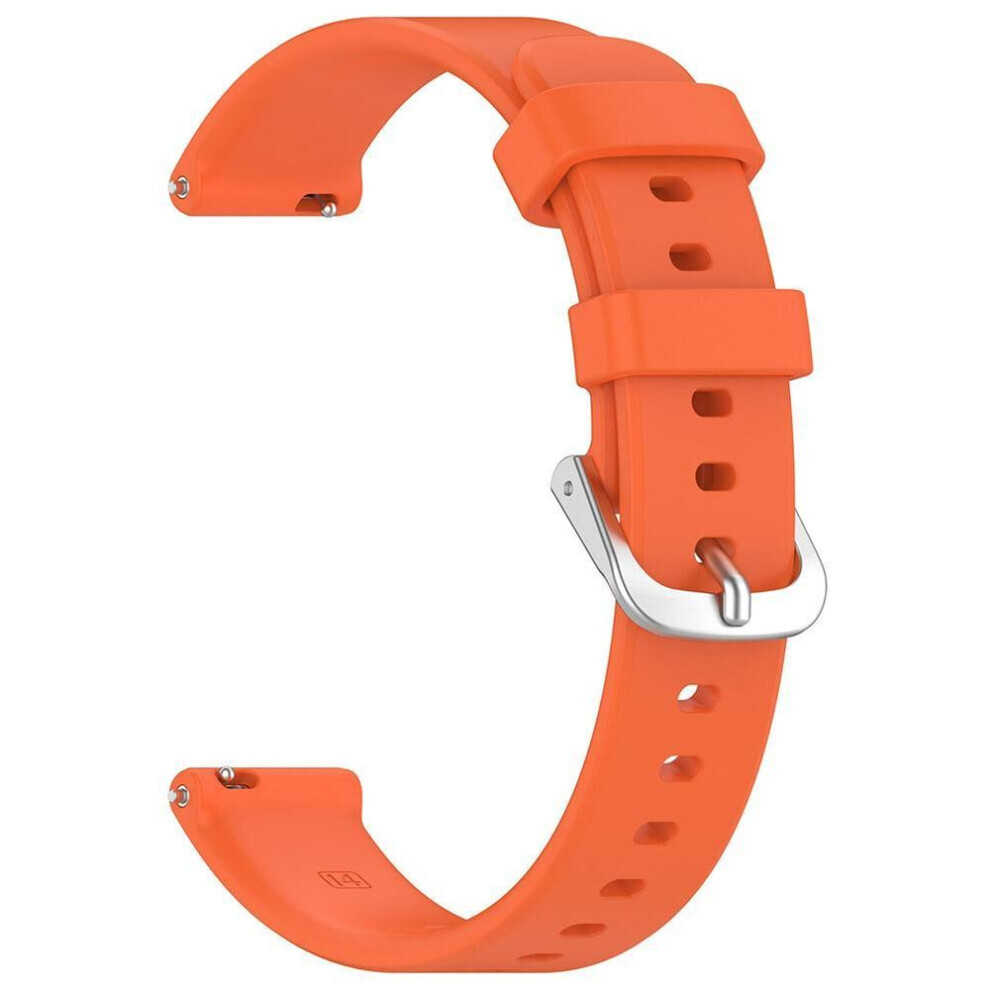(C) Bracelet en silicone de 14 mm pour montre Garmin Lily 2, bracelet de rechange en silicone