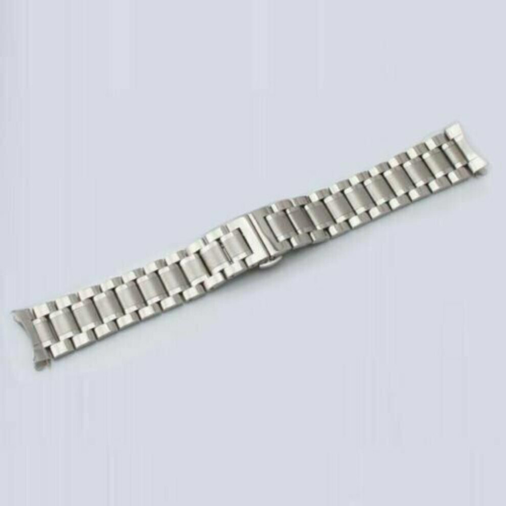 (22 mm) Fermoir Bracelet Accessoires Bracelet de montre en métal massif Bracelet en acier inoxydable