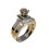 (Silber -8) Ringe Zirkon Ringe Damen Geschenk Schmuck Mädchen Ringe Eheringe 2