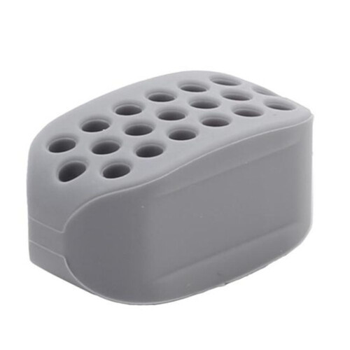 (Μαύρο) 4 τμχ Silicone Jaw Trainer φορητό για άνδρες Γυναικεία Μυϊκή διαμόρφωση 2