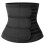 (Μαύρο -S) Ανδρικό Body Shaper Waist Trainer Κορσέ Ζώνη αδυνατίσματος Weight 1