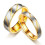 (Mrs-13) 1 τεμάχιο νέο χρυσό δαχτυλίδι από ανοξείδωτο ατσάλι, δαχτυλίδι 4