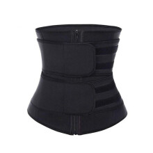 (Μαύρο -3XL) Sweat Waist Trainer for Women Trimmer Corset Belt Loss Weist Shaper