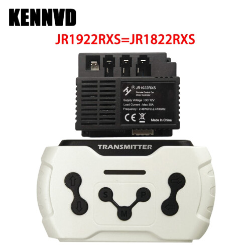 Getdoublerich JR1625RX 12V Receiver – Für Kinder Elektroauto, 2,4 GHz Fernbedienung, Kompatibel Mit Bestimmten Modellen