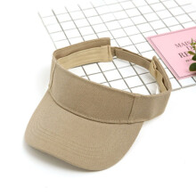 (Kaki-taille unique) nouvelle mode femmes été réglable Protection UV Sport visière casquette plage chapeau