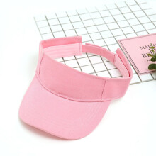 (Rose-taille unique) nouvelle mode femmes été réglable Protection UV Sport visière casquette plage chapeau