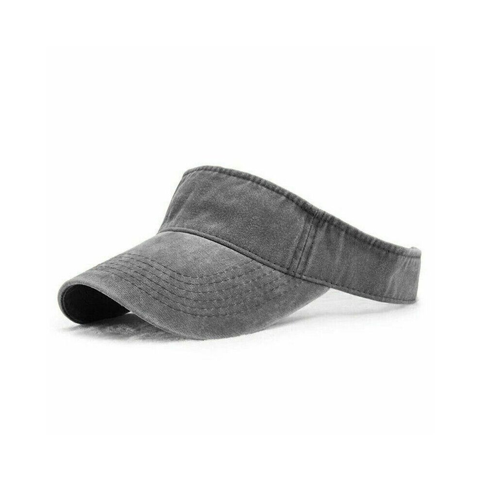 (1 gris) mode hommes femmes pare-soleil décontracté casquette de Baseball réglable chapeau de Sport