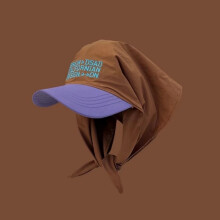 (Russet-taille unique) nouvelle couleur personnalisée correspondant foulard sangle casquette enfants