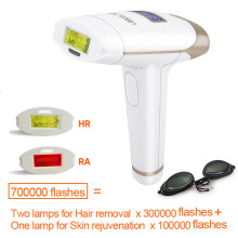 (700K flashs) Lescolton IPL épilateur Laser 1300000 impulsions épilation LCD affichage Machine T009i