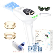 (W élimination des points noirs.) épilateur Laser 3 en 1 épilation IPL fraîche 3 fenêtre d'éclairage