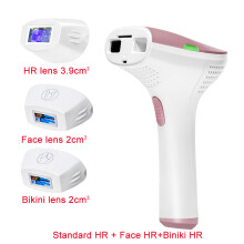 (rose 1HR1BK1FA) dispositif d'épilation au Laser IPL Depiladora avec 500000 coups d'épilation du visage