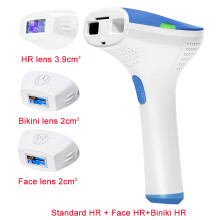 (bleu 1HR1BK1FA) dispositif d'épilation au Laser IPL Depiladora avec 500000 coups d'épilation du visage